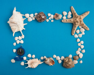 Frame in a marine style