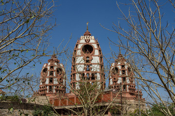 The Temple of Radha-Parthasaratha in Delhi
