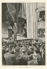 Falstaff first night. Date: 1894