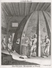 Industry - Glass. Date: 1747