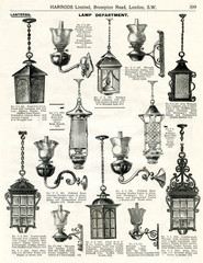 Trade catalogue of lamps 1911. Date: 1911 © Archivist