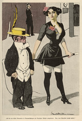 Clown and Equestrienne. Date: 1908