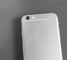 mobile phone with black background