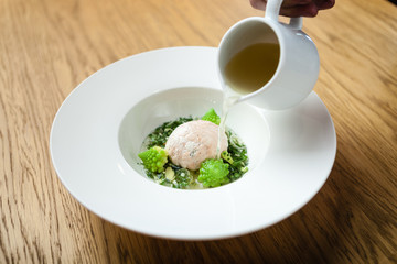 Fresh fish soup