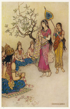 Damayanti Chooses Nala