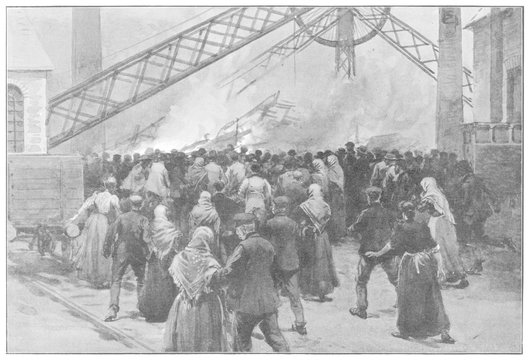 Senghenydd Mine - 1901. Date: 510