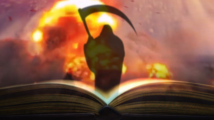 The book of the war. Book written by blood