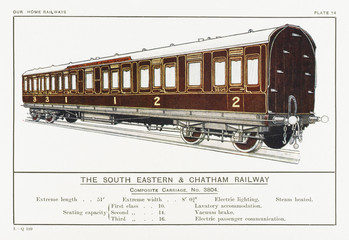 South Eastern Carriage. Date: circa 1910