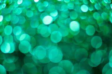 abstract Green light Bokeh BACKGROUND