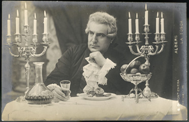 Albers As Scarpia. Date: circa 1901