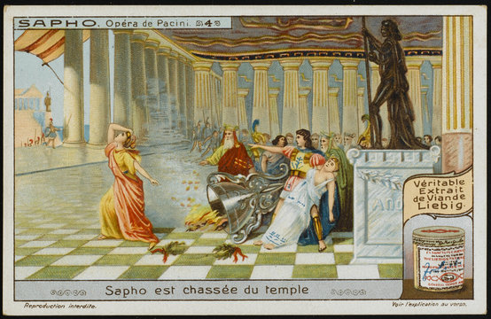 Pacini - Saffo - Liebig. Date: 1840