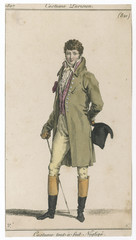 Frock Coat - Cane 1807. Date: 1807