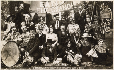 T.G.W.U Dress Party 1934. Date: 1934