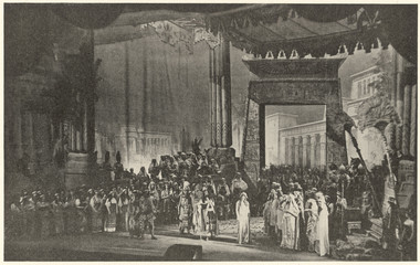 Music - Opera - Verdi - Aida. Date: early 20th century