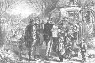 Country Carol-Seller. Date: 1869
