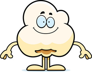 Happy Cartoon Popcorn