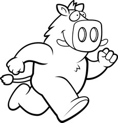 Boar Running