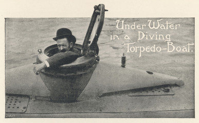 Holland - Submarine. Date: 1899