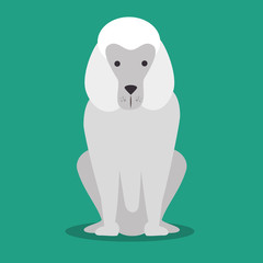 Obraz premium cute puppy dog cartoon vector illustration graphic design