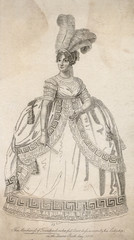Court Dress 1806. Date: 1806