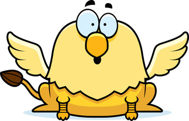 Surprised Cartoon Griffin
