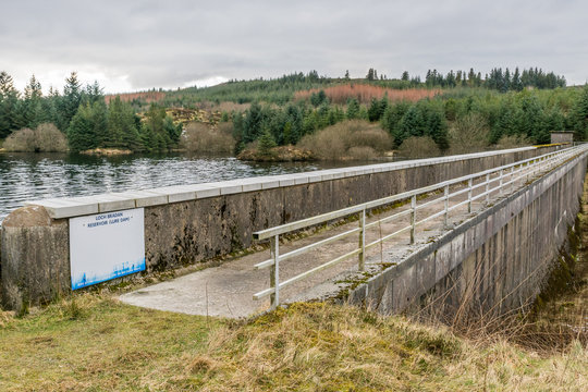 Loch Braden Reservoir damm