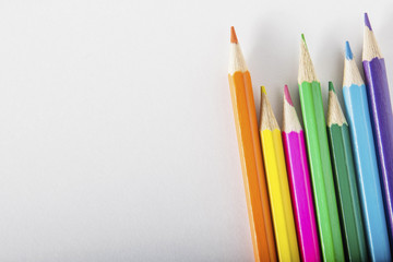 colored pencils on paper