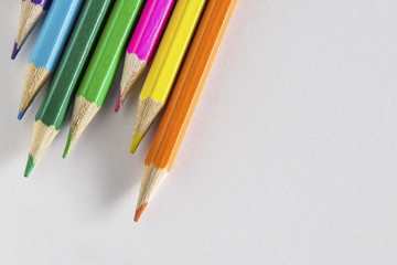 colored pencils on paper