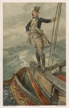 Naval Captain - 1800. Date: circa 1800