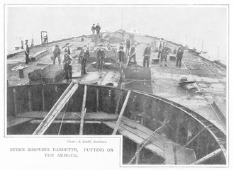 Shipbuilding  England. Date: 1902