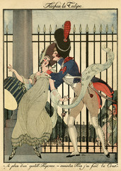 Illustration  Fanfan la Tulipe. Date: 1917