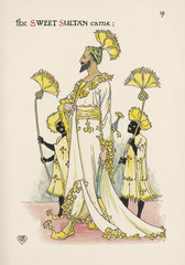 Plants - Amberboa Moschata. Date: 1905