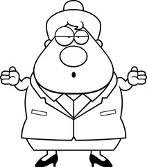 Confused Business Woman