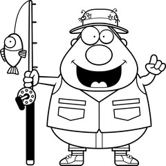 Cartoon Fisherman Idea