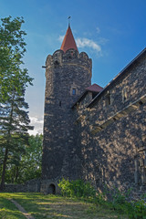 Fototapeta premium Zamek Grodziec - wieża.