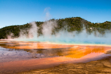 Grand Prismatic Spring, Yellowstone National Park, Wyoming