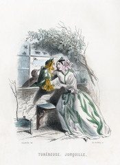 Tubereuse  Jonquille. Date: 1847