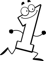 Cartoon One Running