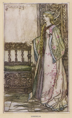 Cordelia in King Lear. Date: 1909
