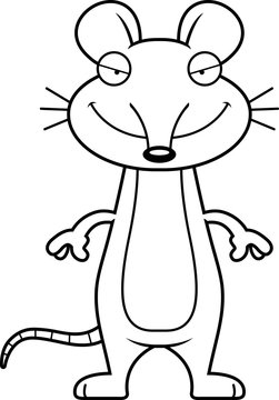 Sly Cartoon Mouse