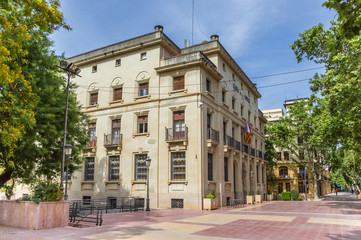 Town hall in the historic center of Xativa