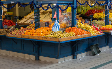 Frutería de mercado