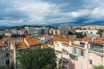 Fototapeta premium Panoramic view of Cannes, France
