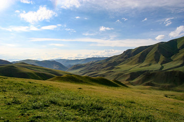 Beautiful landscape in Kyrgyzstan