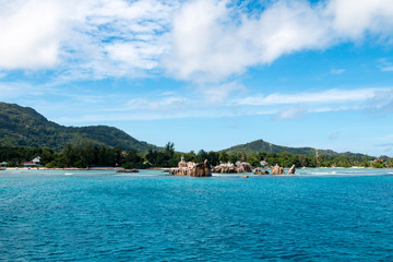 Fototapeta na wymiar La Digue, Seychelles