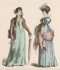 Lady Wearing a Spencer. Date: circa 1805