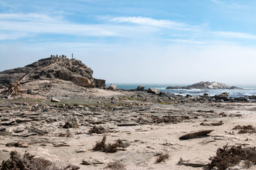 Diaz point near Luderitz in Namibia, Africa