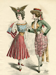 Couple Yankee'. Date: late 19th century