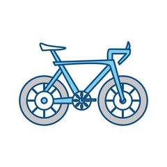 isolatedcute bicyle icon vector illustration graphic design