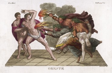 Orestes - the Furies